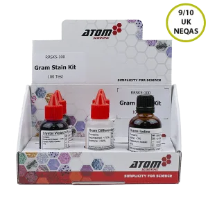 Gram kleuring stain kit (Neutral Red Counterstain)